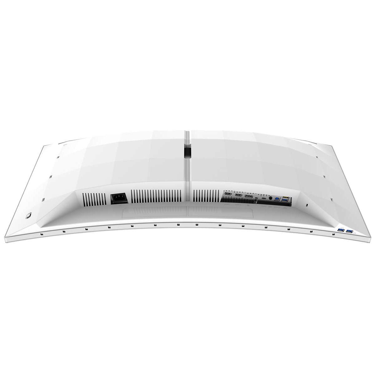 A large main feature product image of Philips Evnia 34M2C8600 - 34" Curved 1440p Ultrawide 175Hz 0.03ms QD-OLED Gaming Monitor