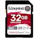 A product image of Kingston Canvas React Plus 32GB SD Card