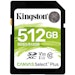 A product image of Kingston Canvas Select Plus 512GB SD Card