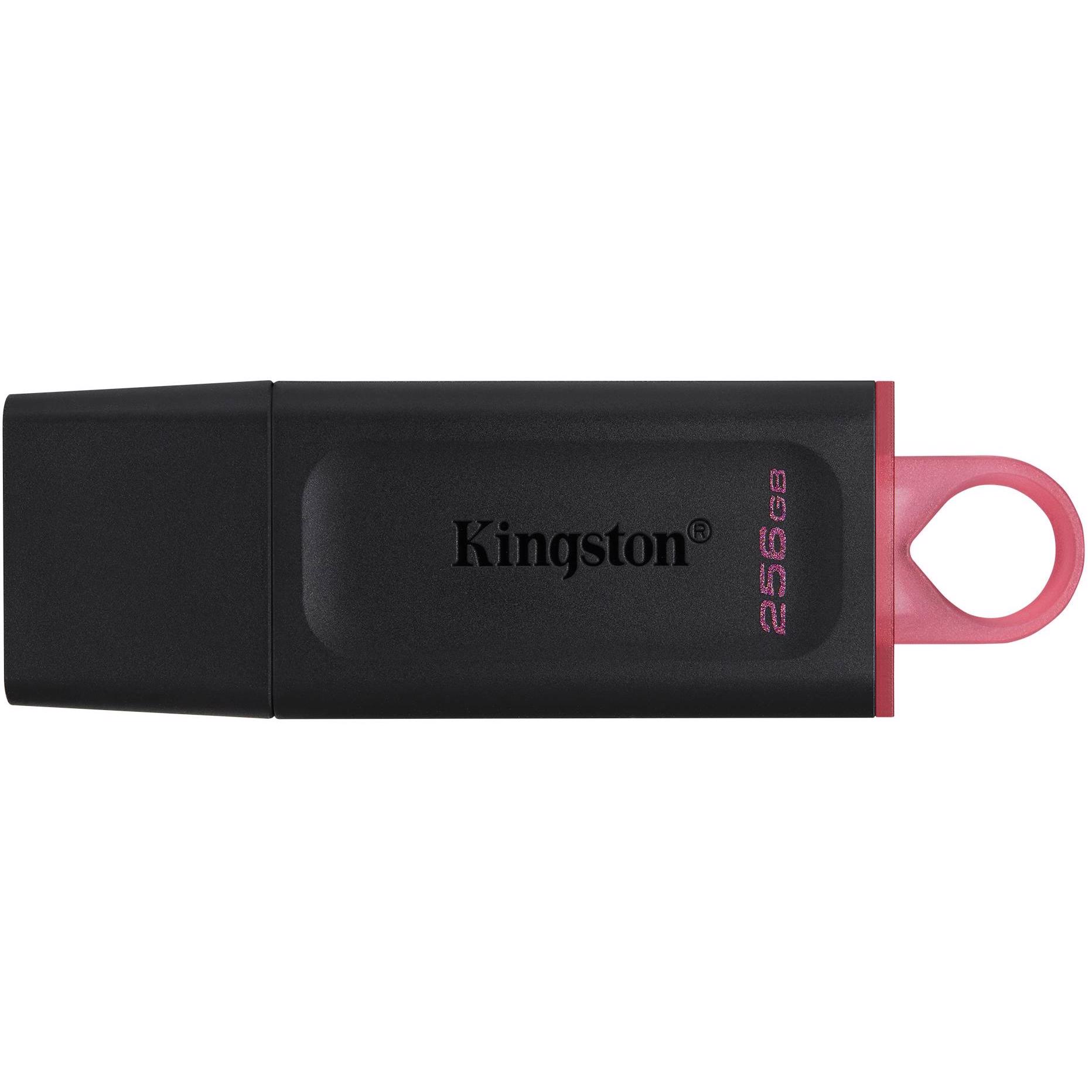 A large main feature product image of Kingston DataTraveler Exodia 256GB USB 3.2 Gen 1 Type-A Flash Drive