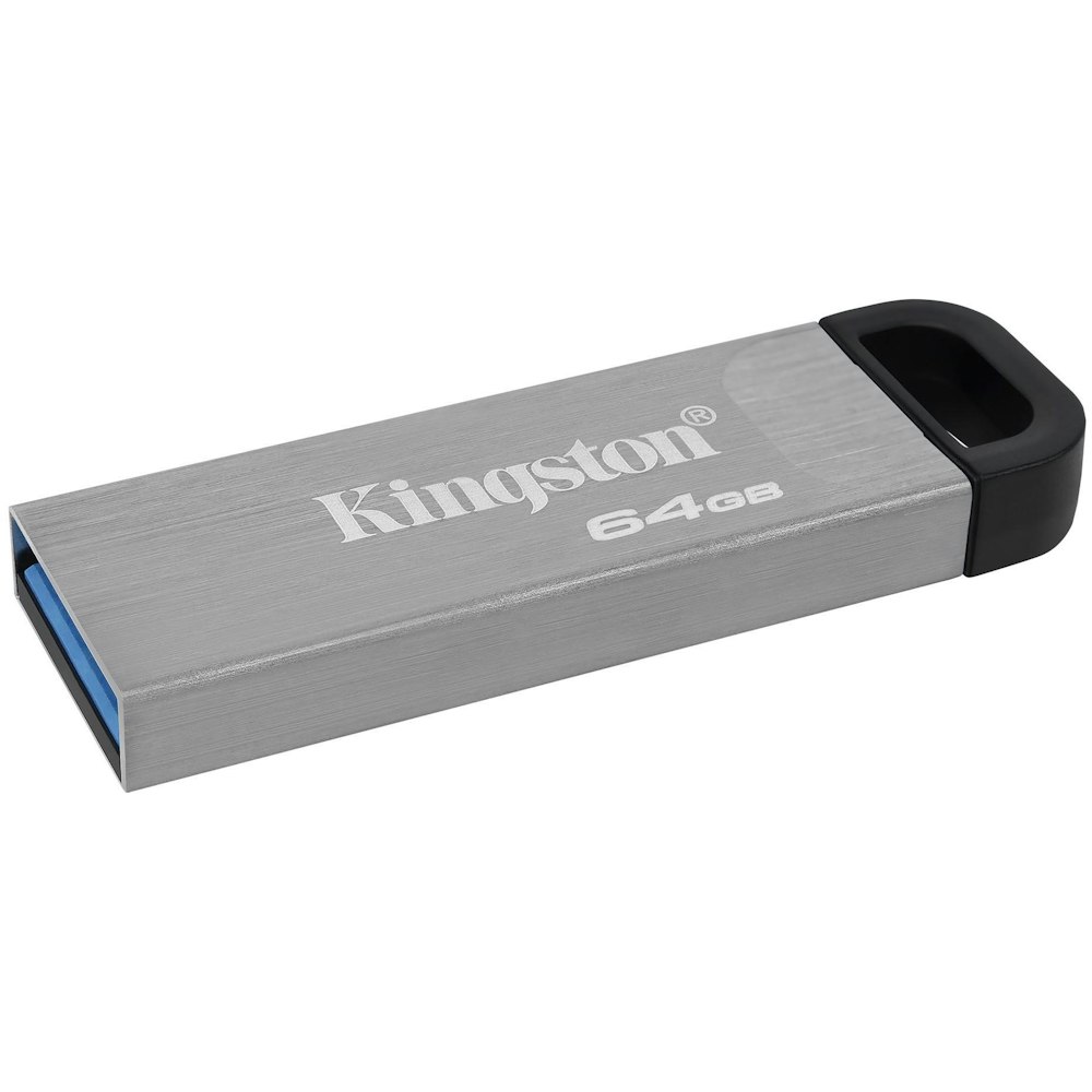 A large main feature product image of Kingston DataTraveler Kyson USB 3.2 64GB Flash Drive