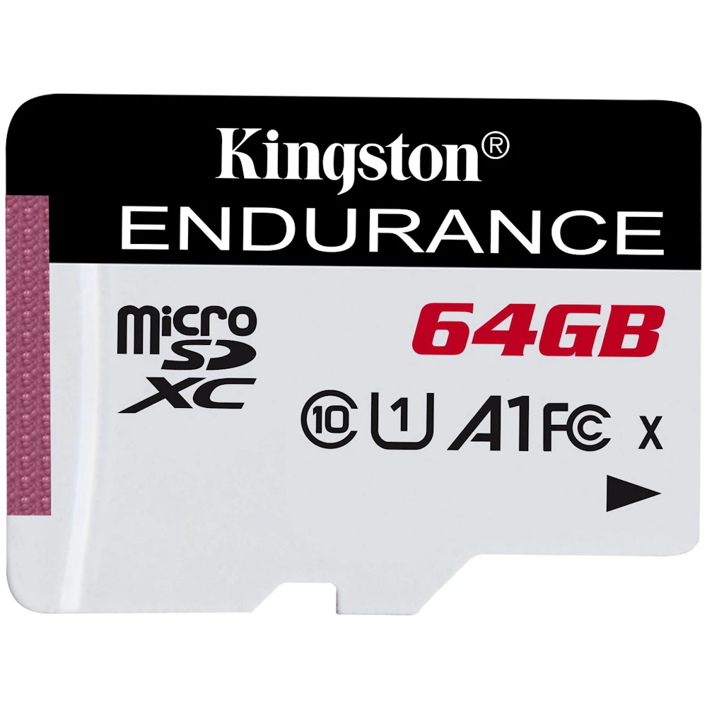 Kingston High Endurance microSDHC U1 A1 UHS-I microSD Card - 64GB