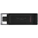 A product image of Kingston DataTraveler 70 128GB USB 3.2 Gen 1 Type-C Flash Drive