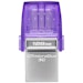A product image of Kingston DataTraveler microDuo 3C USB 128GB Flash Drive