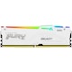 A small tile product image of Kingston 64GB Kit (2x32GB) DDR5 Fury Beast RGB AMD EXPO C36 6000MHz - White