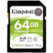 A product image of Kingston Canvas Select Plus 64GB SD Card