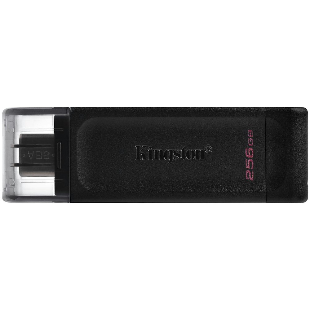 A large main feature product image of Kingston DataTraveler 70 USB Type-C 256GB Flash Drive