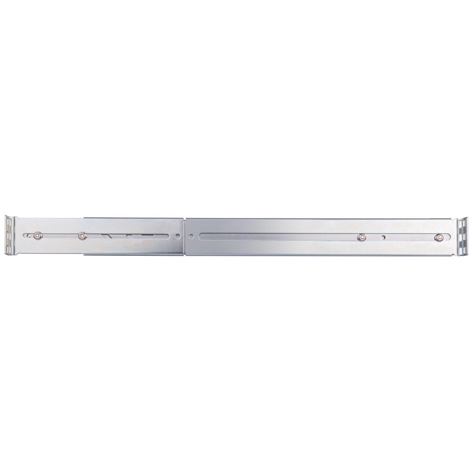 A large main feature product image of SilverStone SST-RMS07-20 20" Rackmount Rail Kit