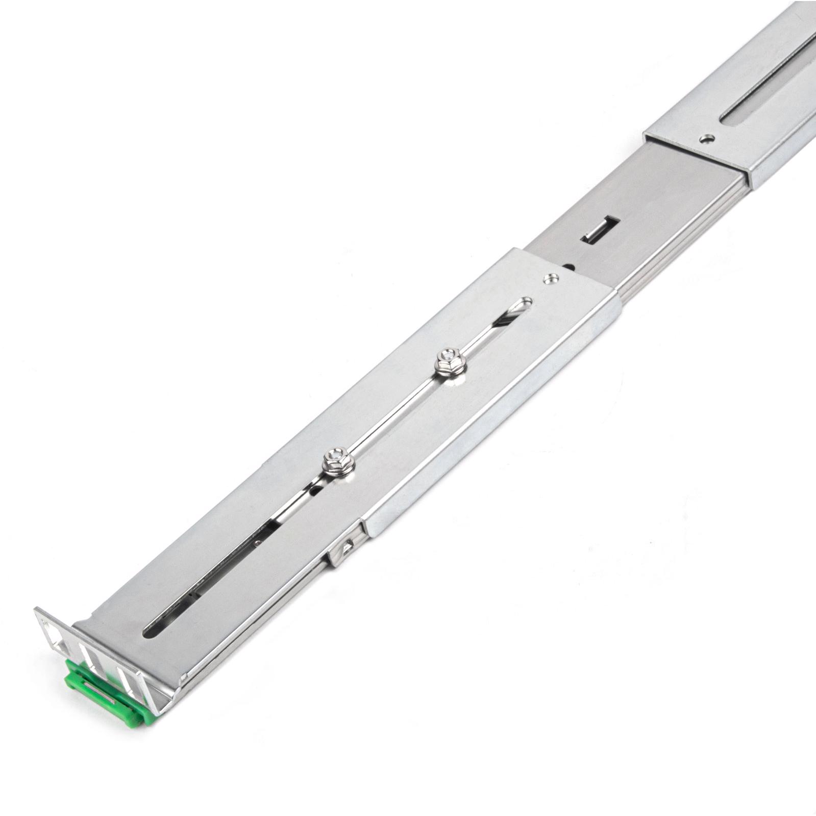 A large main feature product image of SilverStone SST-RMS07-20 20" Rackmount Rail Kit