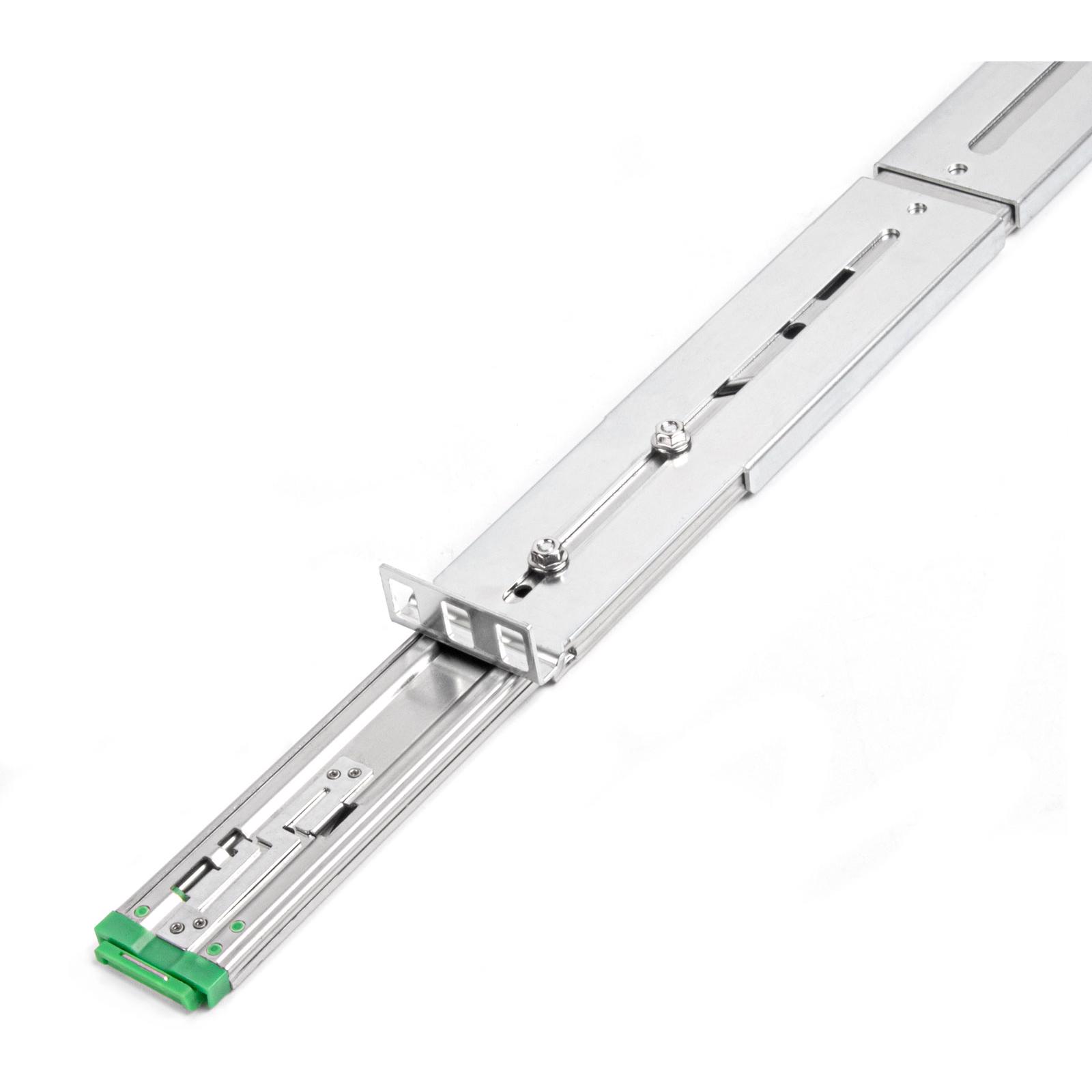 A large main feature product image of SilverStone SST-RMS07-20 20" Rackmount Rail Kit