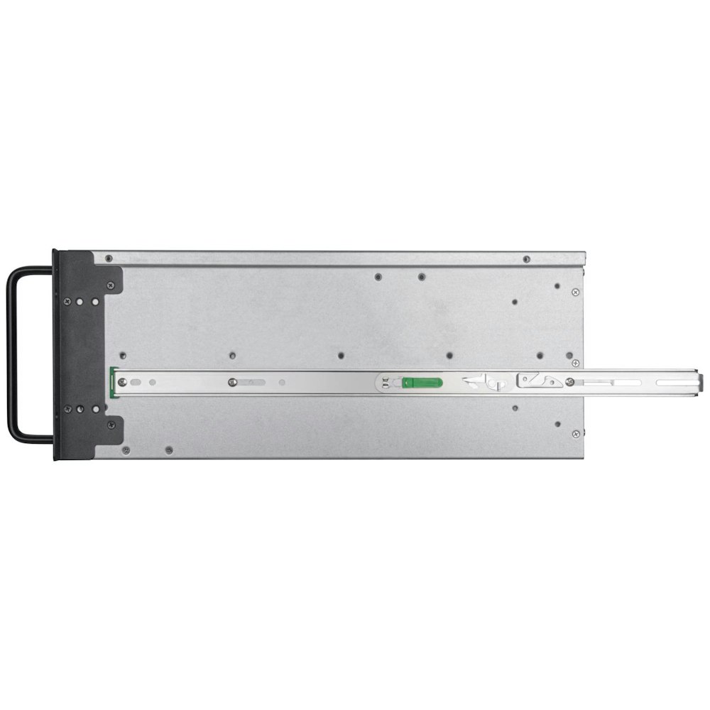 A large main feature product image of SilverStone SST-RMS07-20 20" Rackmount Rail Kit
