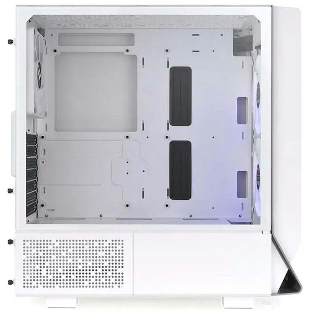 A large main feature product image of Thermaltake Ceres 300 TG - ARGB Mid Tower Case (Snow)