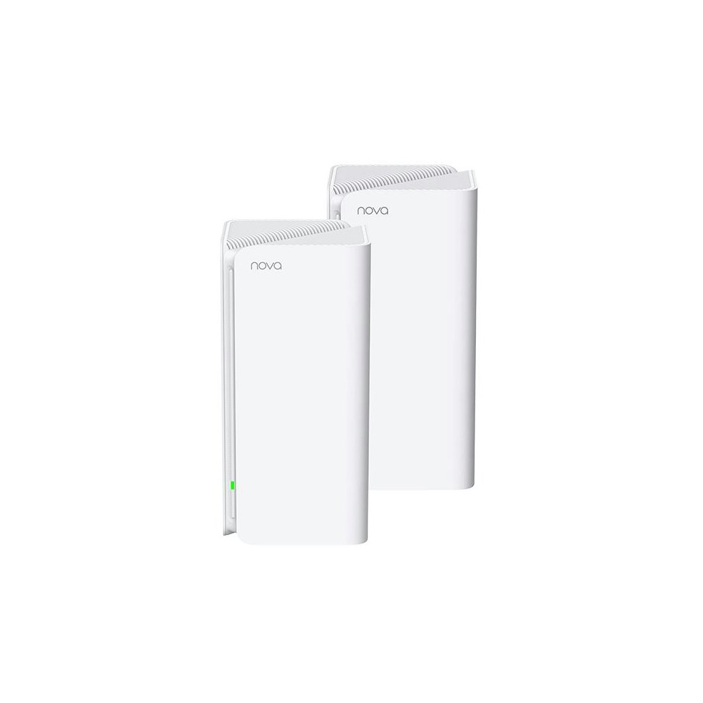 A large main feature product image of Tenda Nova MX15 Pro AX5400 Dual Band Whole Home Mesh Wi-Fi 6 System - 2-Pack