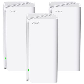 Product image of Tenda Nova MX15 Pro AX5400 Dual Band Whole Home Mesh Wi-Fi 6 System - 3-Pack - Click for product page of Tenda Nova MX15 Pro AX5400 Dual Band Whole Home Mesh Wi-Fi 6 System - 3-Pack