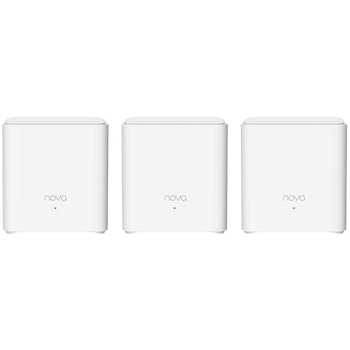 Product image of Tenda Nova MX3 AX1500 Whole Home Mesh Wi-Fi 6 System - 3-Pack - Click for product page of Tenda Nova MX3 AX1500 Whole Home Mesh Wi-Fi 6 System - 3-Pack