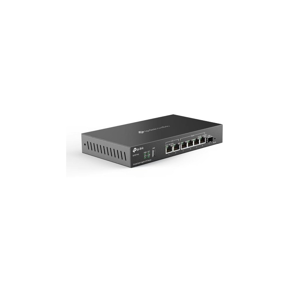 A large main feature product image of TP-Link Omada ER707-M2 - Multi-Gigabit VPN Router with 2.5GbE