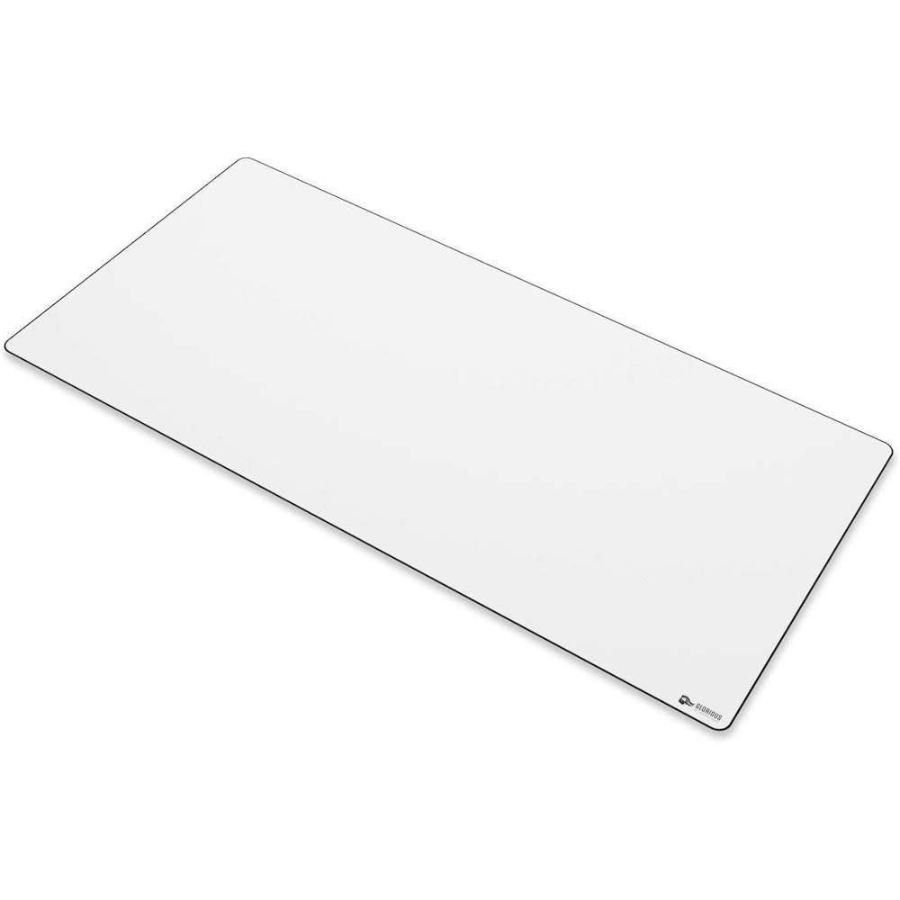 A large main feature product image of Glorious 3XL Extended 24x48in Cloth Gaming Mousemat - White