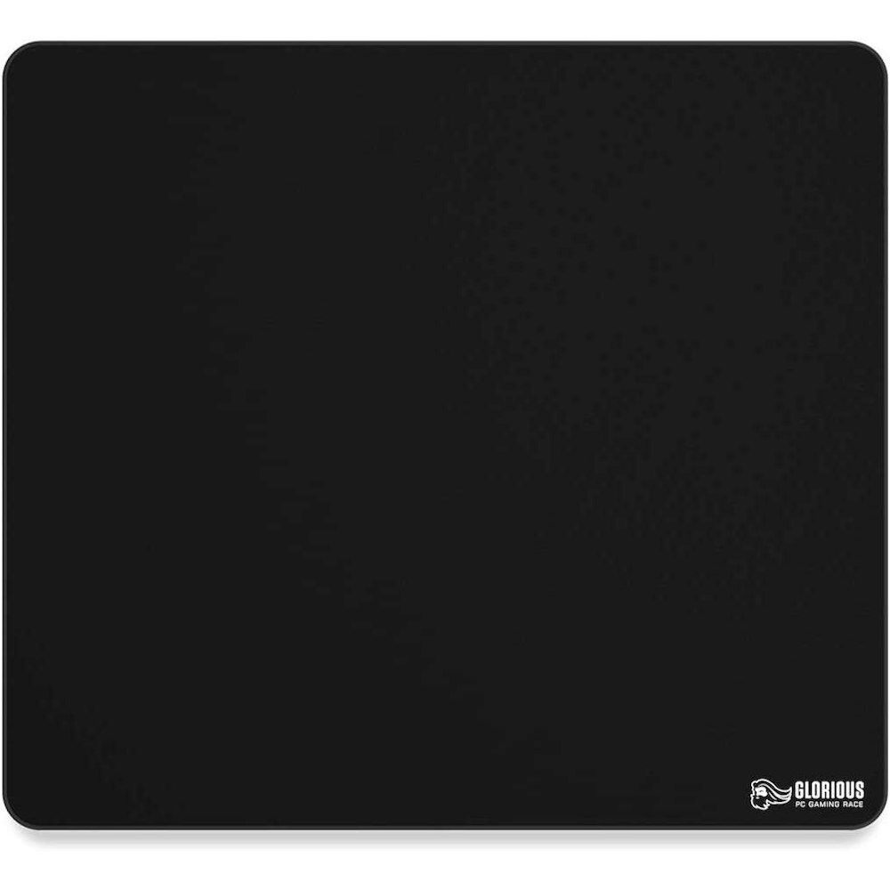 A large main feature product image of Glorious XL 16x18in Cloth Gaming Mousemat - Black