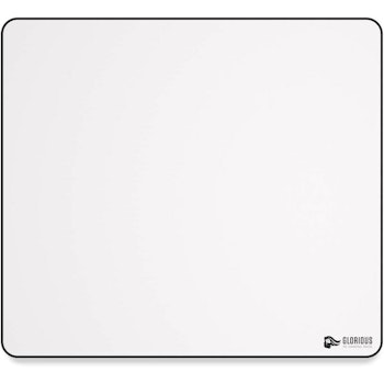 Product image of Glorious XL 16x18in Cloth Gaming Mousemat - White - Click for product page of Glorious XL 16x18in Cloth Gaming Mousemat - White