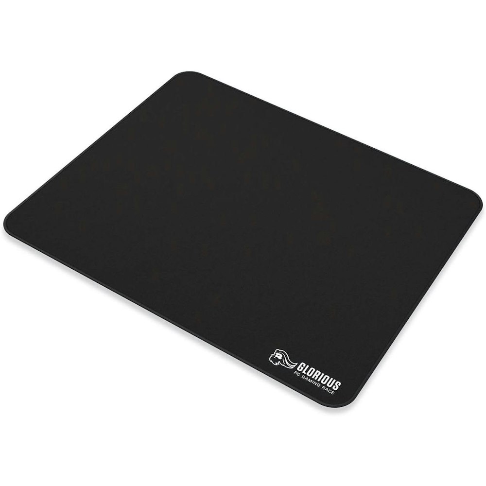 A large main feature product image of Glorious Large 11x13in Cloth Gaming Mousemat - Black