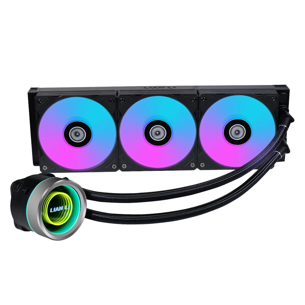 Lian Li Galahad II Trinity - 360mm RGB AIO Liquid CPU Cooler (Black)