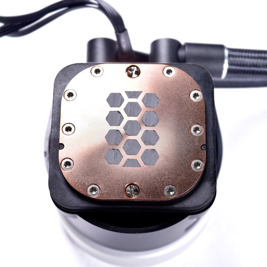 A large main feature product image of Lian Li Galahad II Trinity - 360mm RGB AIO Liquid CPU Cooler (Black)