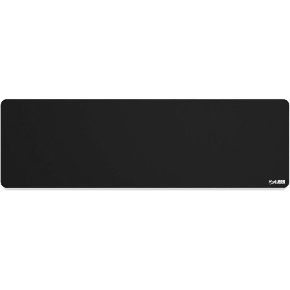 A large main feature product image of Glorious Extended 11x36in Cloth Gaming Mousemat - Black