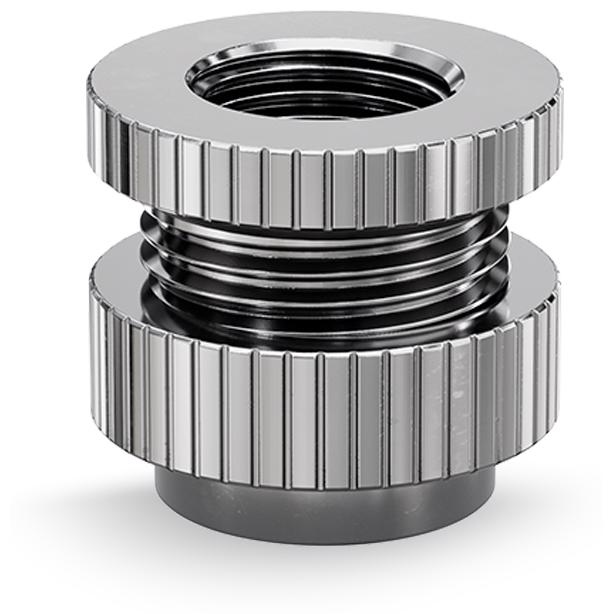 A large main feature product image of EK Quantum Torque Pass-Through G1/4" (Nickel)
