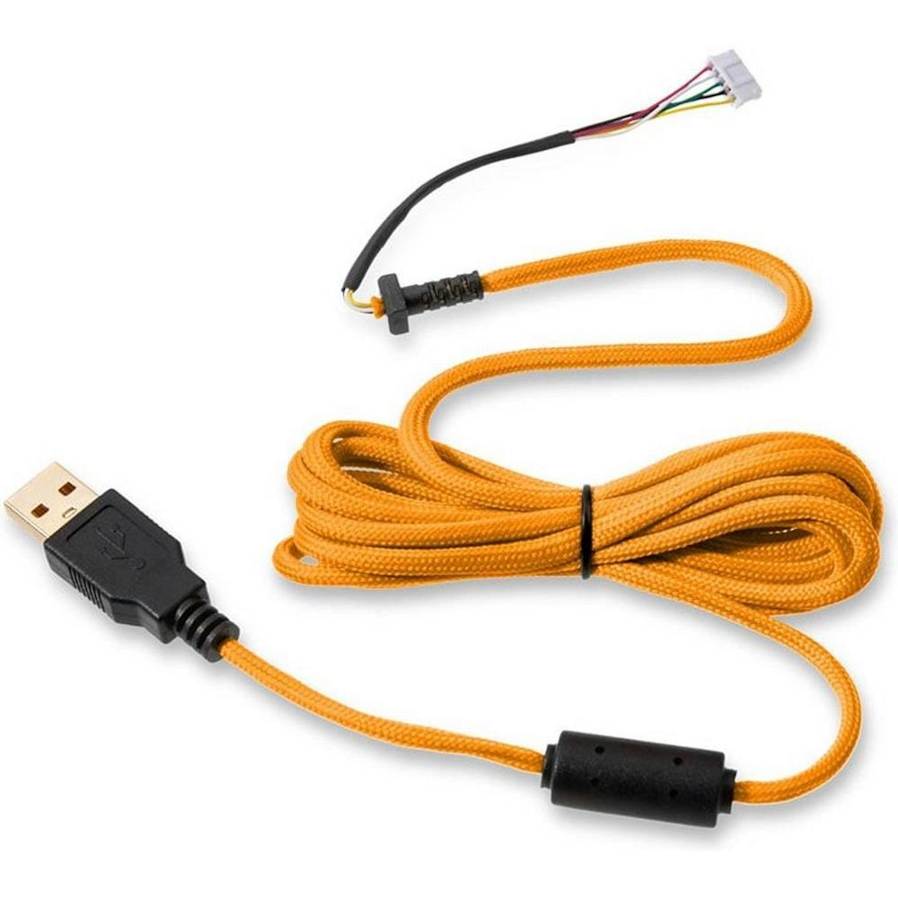 A large main feature product image of Glorious Model O/O Minus Ascended V2 Mouse Cable - Gold