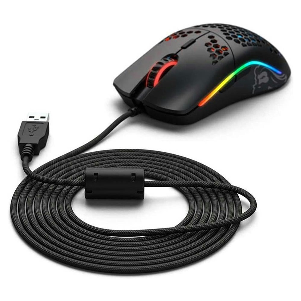 A large main feature product image of Glorious Ascended V2 Mouse Cable - Original Black