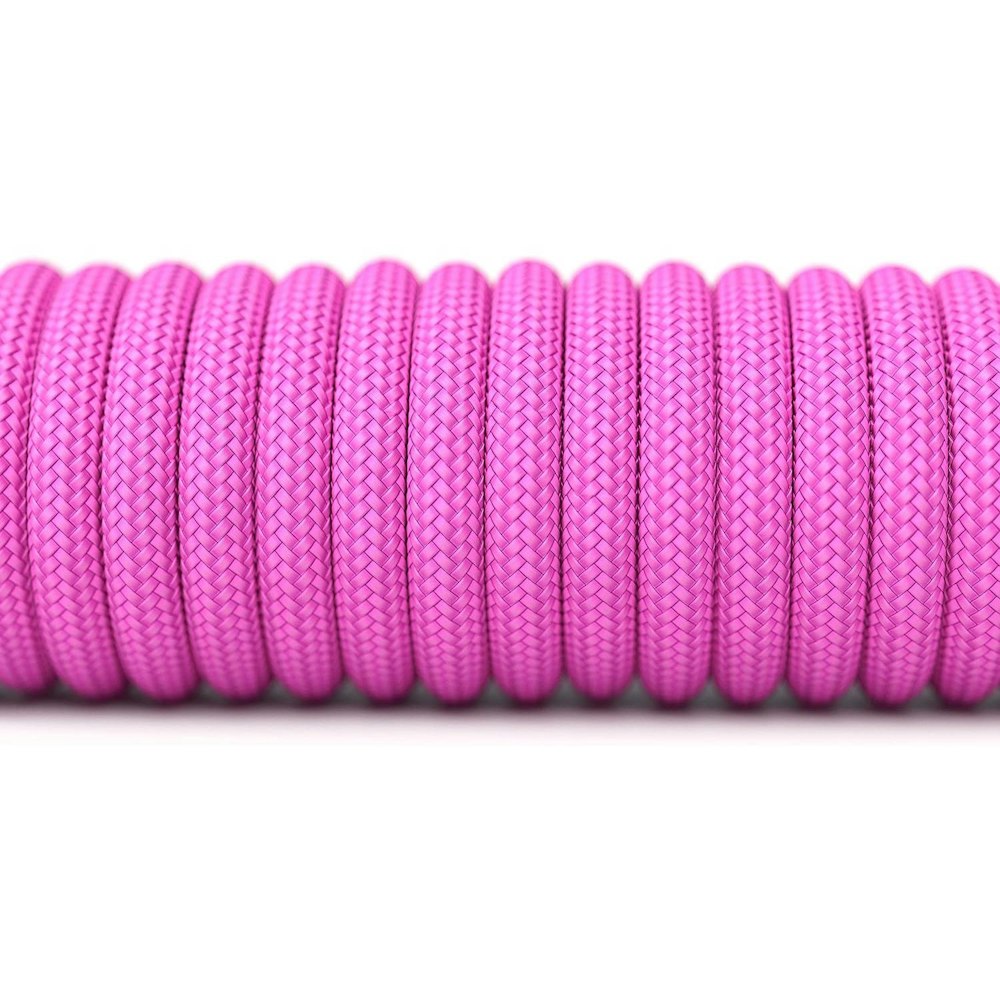 A large main feature product image of Glorious Model O/O Minus Ascended V2 Mouse Cable - Majin Pink