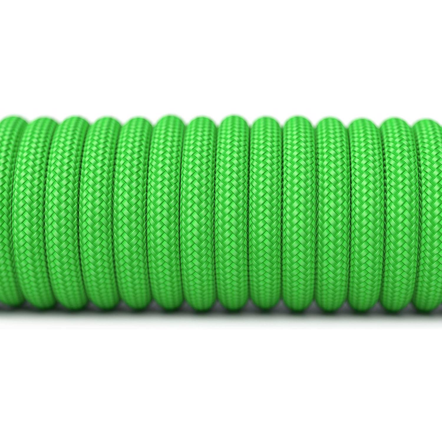 A large main feature product image of Glorious Model O/O Minus Ascended V2 Mouse Cable - Gremlin Green