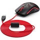 A small tile product image of Glorious Ascended V2 Mouse Cable - Crimson Red