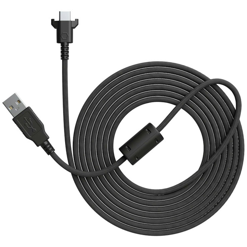 A large main feature product image of Glorious Ascended Charging Cable - Black