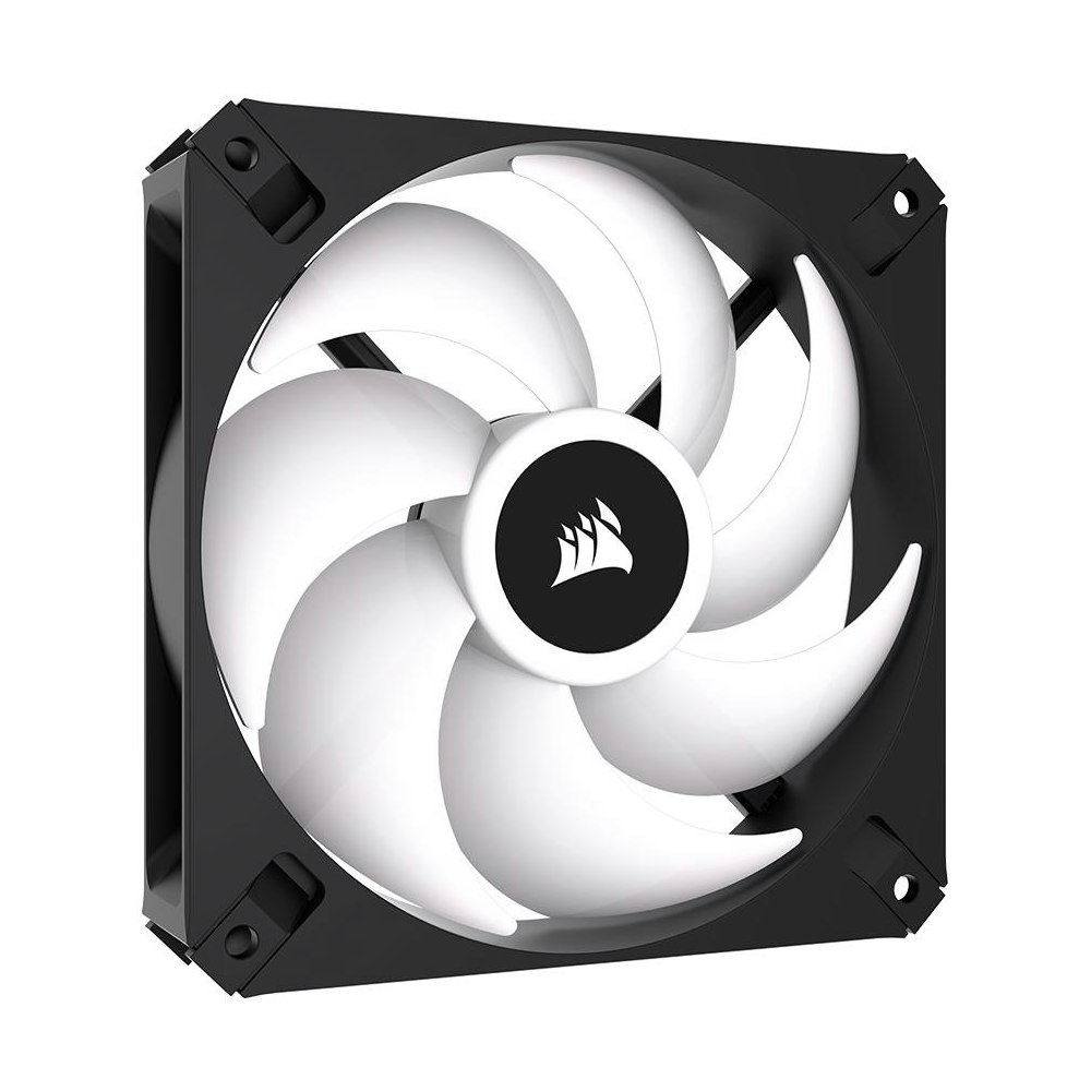 A large main feature product image of Corsair iCUE AR120 Digital RGB 120mm PWM Fan Black - Single Pack