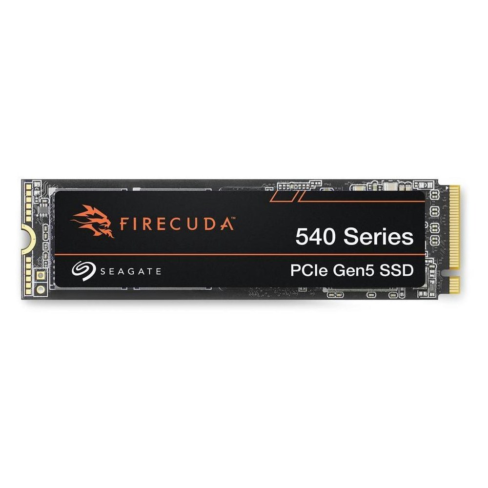 A large main feature product image of Seagate Firecuda 540 PCIe Gen5 NVMe M.2 SSD - 1TB