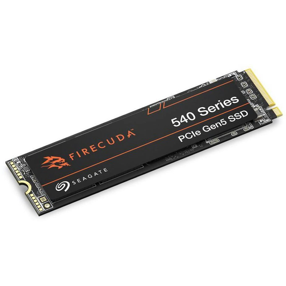 A large main feature product image of Seagate Firecuda 540 PCIe Gen5 NVMe M.2 SSD - 1TB