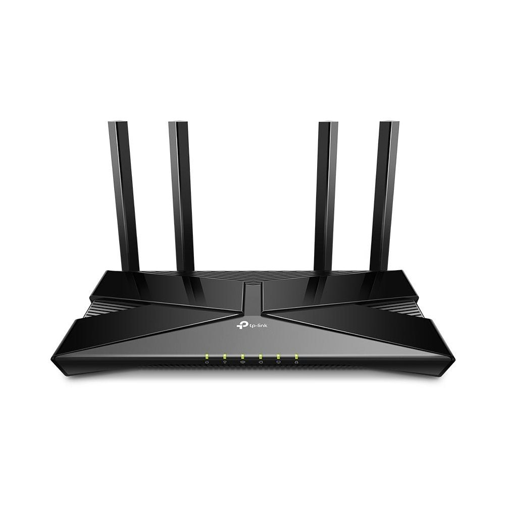 A large main feature product image of TP-Link Archer AX1800 - Dual Band Wi-Fi 6 Router