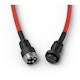 A small tile product image of Glorious Coiled USB-C Keyboard Cable - Crimson Red