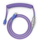 A small tile product image of Glorious Coiled USB-C Keyboard Cable - Nebula