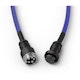 A small tile product image of Glorious Coiled USB-C Keyboard Cable - Cobalt Blue