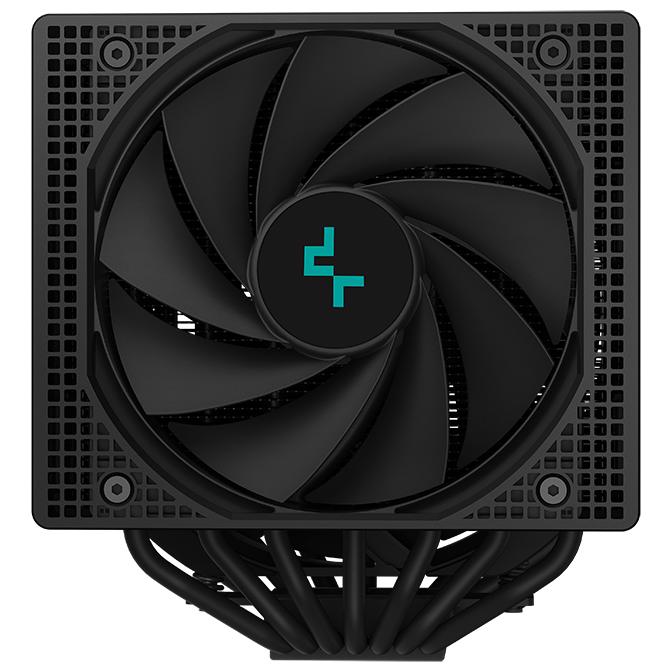 A large main feature product image of DeepCool Assassin IV Performance Dual-Tower CPU Cooler (Black)