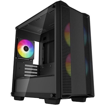 Product image of DeepCool CC360 ARGB Mid Tower Case - Black - Click for product page of DeepCool CC360 ARGB Mid Tower Case - Black