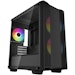 A product image of DeepCool CC360 ARGB Mid Tower Case - Black