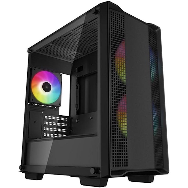 Deepcool Cc360 Argb Mid Tower Case - Black 