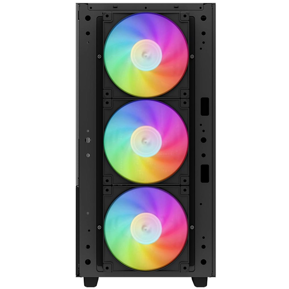 A large main feature product image of DeepCool CH560 Tempered Glass Mid Tower Case (Black)