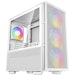 A product image of DeepCool CH560 Tempered Glass Mid Tower Case (White)