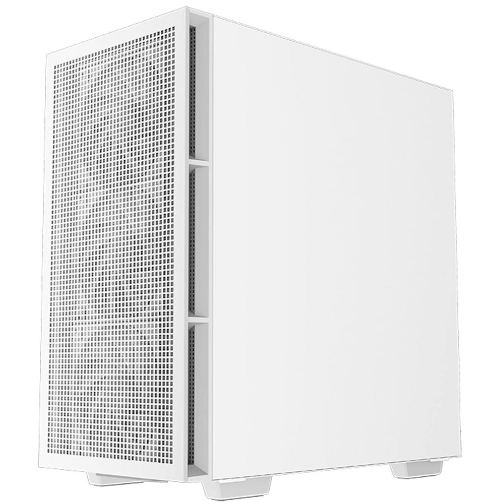 A large main feature product image of DeepCool CH560 Tempered Glass Mid Tower Case (White)