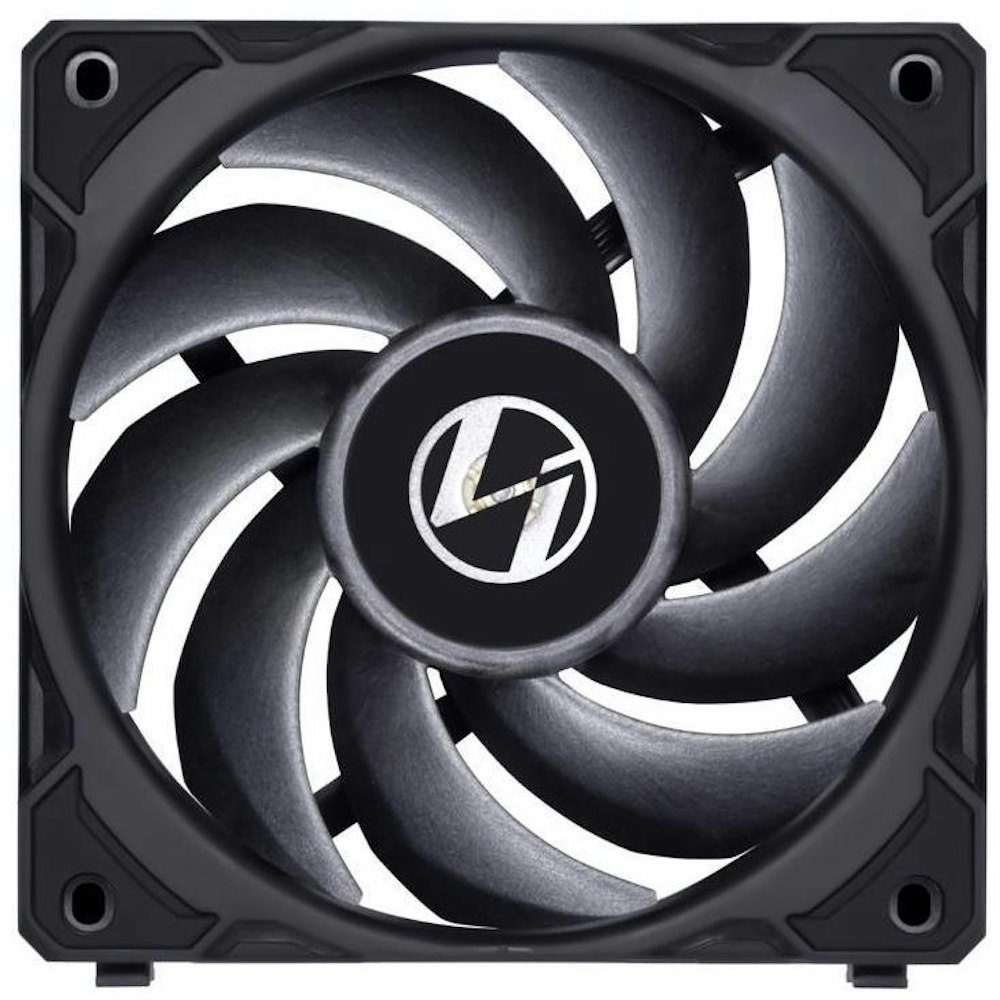 A large main feature product image of Lian Li UNI P28 120mm Fan Single Pack - Black