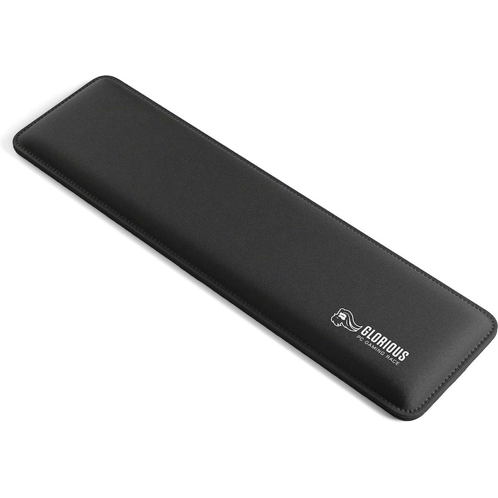 A large main feature product image of Glorious Tenkeyless Slim Keyboard Wrist Rest - Black